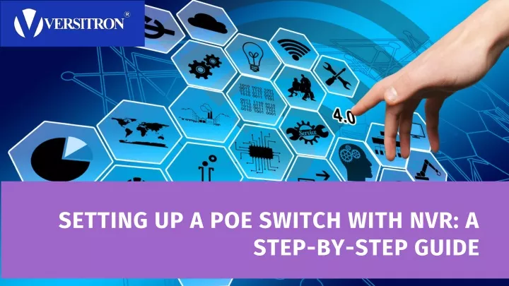 setting up a poe switch with nvr a step by step