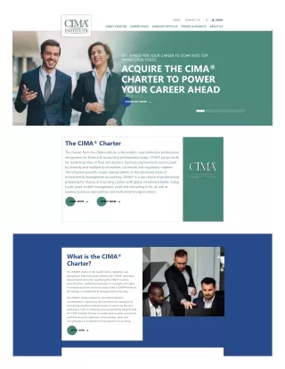 Chartered Investment and Management Accountant®  CIMA Institute