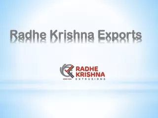 Screw Manufacturers In India| Radhe Krishna Exports
