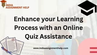 Enhance your Learning Process with an Online Quiz Assistance