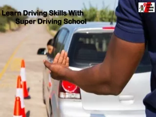 One of the Best Driving school near me