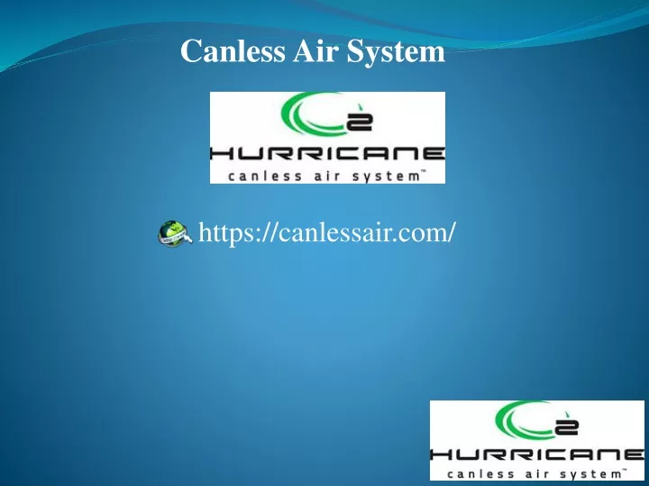 canless air system