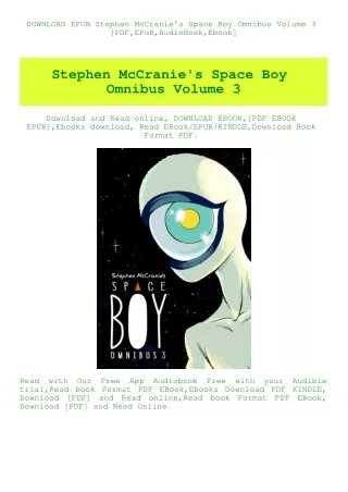 DOWNLOAD EPUB Stephen McCranie's Space Boy Omnibus Volume 3 [PDF EPuB AudioBook Ebook]