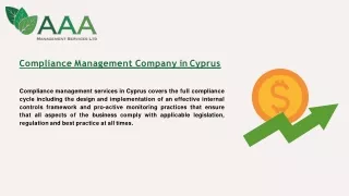 Compliance Management Company in Cyprus