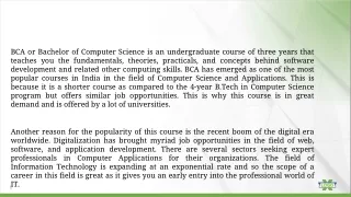 Why Should You Choose Best Colleges in India for BCA Courses in 2023_