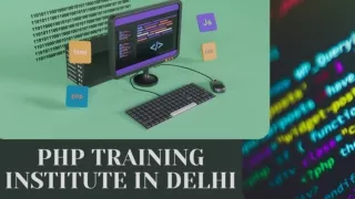 PHP Training Institute In Delhi