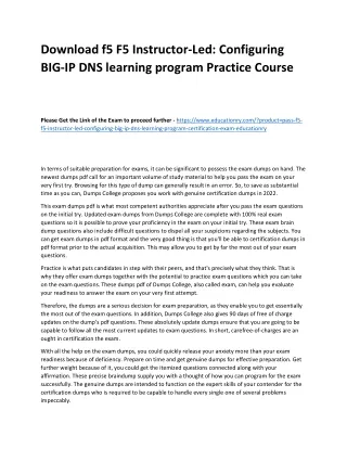 download f5 f5 instructor led configuring