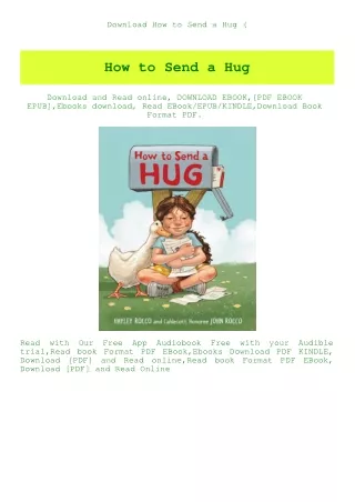 Download How to Send a Hug (E.B.O.O.K. DOWNLOAD^