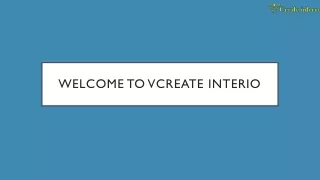 welcome to vcreate interio
