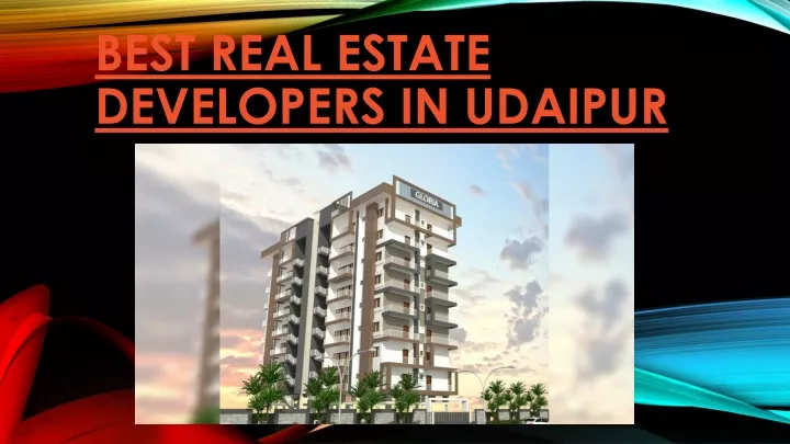 best real estate developers in udaipur