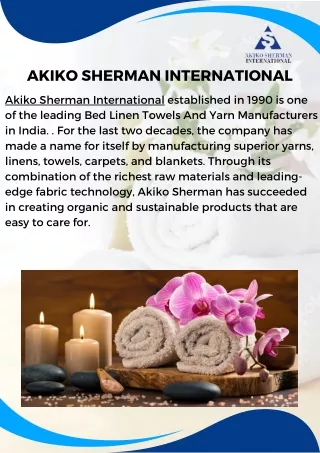 Towel Manufacturer/Suppliers in India