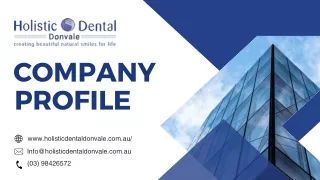 Holistic Dental Donvale | Company Profile