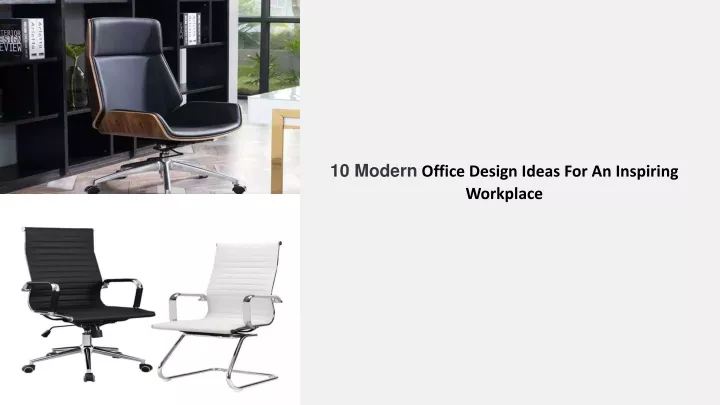 10 modern office design ideas for an inspiring