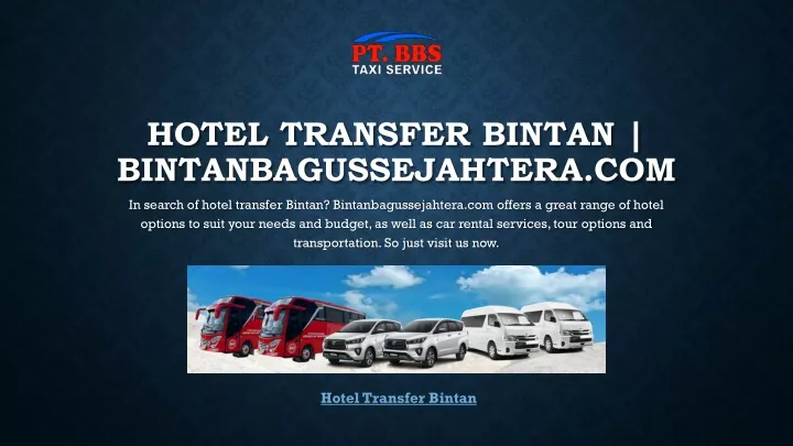 hotel transfer bintan bintanbagussejahtera com