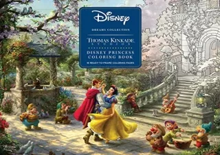 download Disney Dreams Collection Thomas Kinkade Studios Disney Princess Colorin