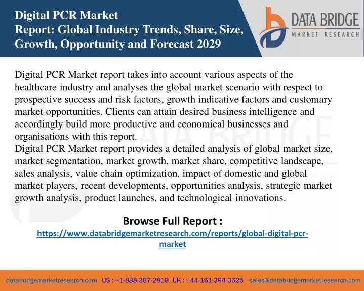 digital pcr market report global industry trends