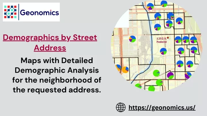demographics by street address maps with detailed