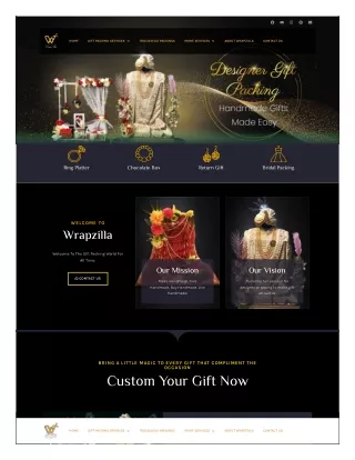 Gift Packing and Wrapping Shop in Delhi