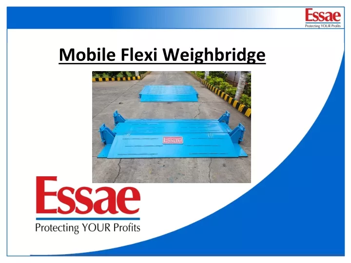 mobile flexi weighbridge