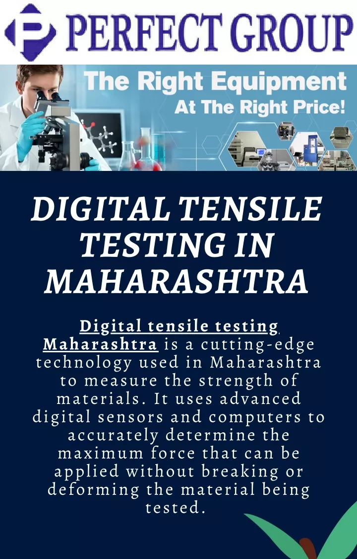 digital tensile testing in maharashtra digital