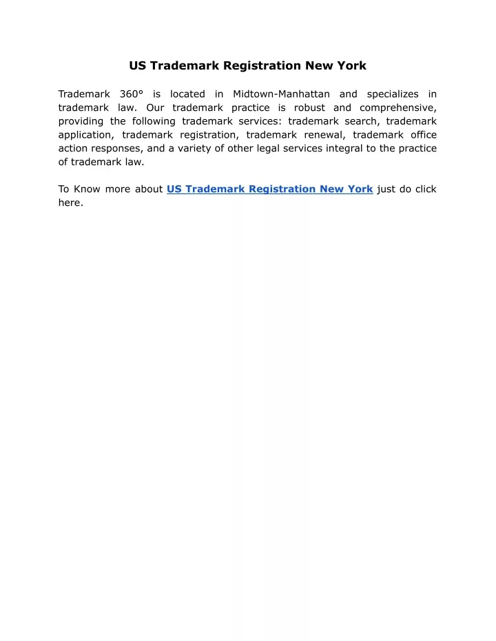 us trademark registration new york