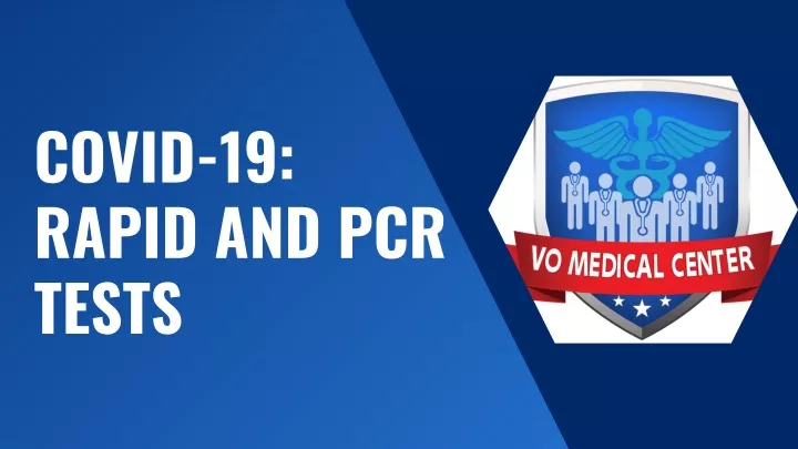 covid 19 rapid and pcr tests