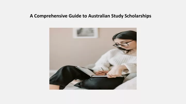 a comprehensive guide to australian study