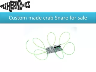 custom made crab snare for sale