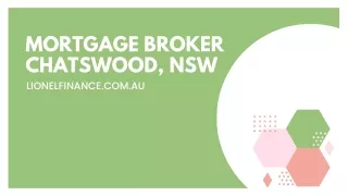 Finance & Mortgage Broker near Chatswood in Sydney, Australia