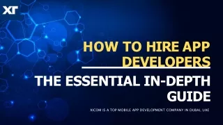How To Hire App Developers in Dubai