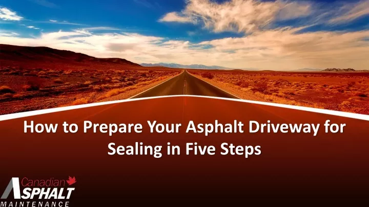 how to prepare your asphalt driveway for sealing in five steps