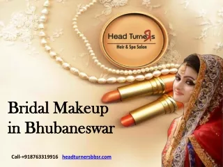 Bridal makeup in Bhubaneswar