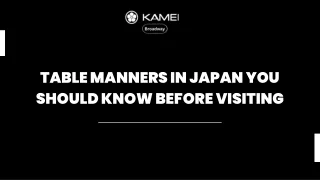 table manners in japan you should know before