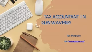 Tax Accountant in Glen Waverley