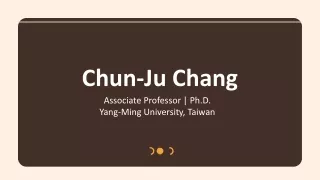 Chun-Ju Chang - An Accomplished Biologist