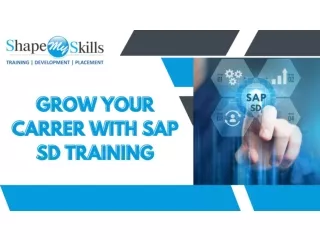 Knows About The Top SAP SD Training in Noida | ShapeMySkills