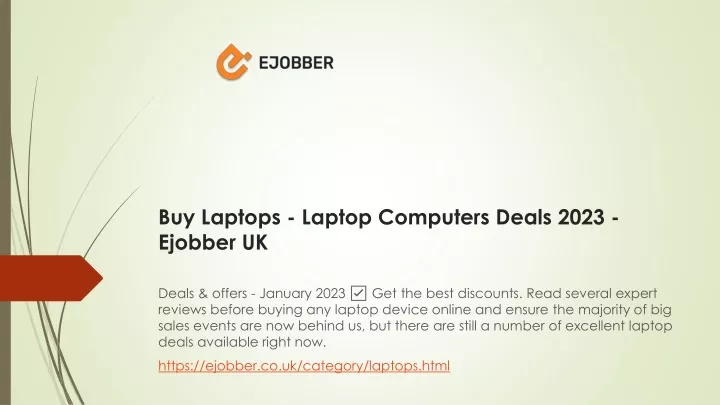 buy laptops laptop computers deals 2023 ejobber uk