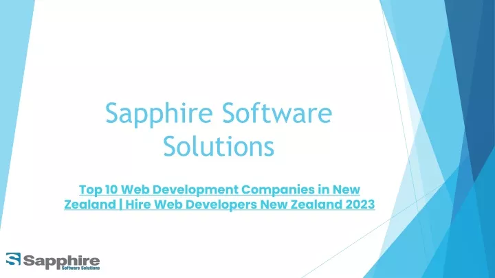 sapphire software solutions