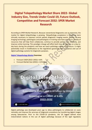 Digital Telepathology Market Share 2022