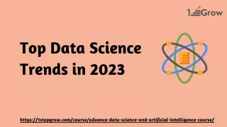 top data science trends in 2023