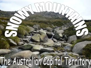 snowy mountains