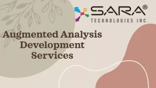 augmented analysis development services