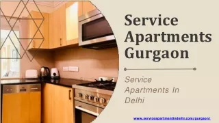 Luxury Service Apartments in Gurgaon