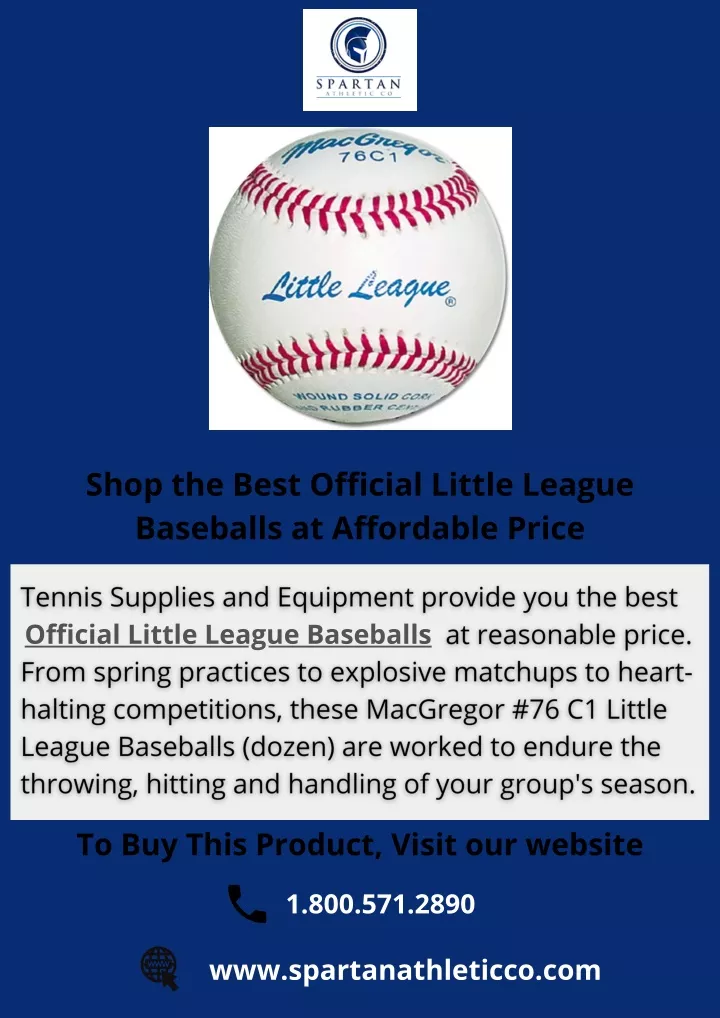 shop the best official little league baseballs