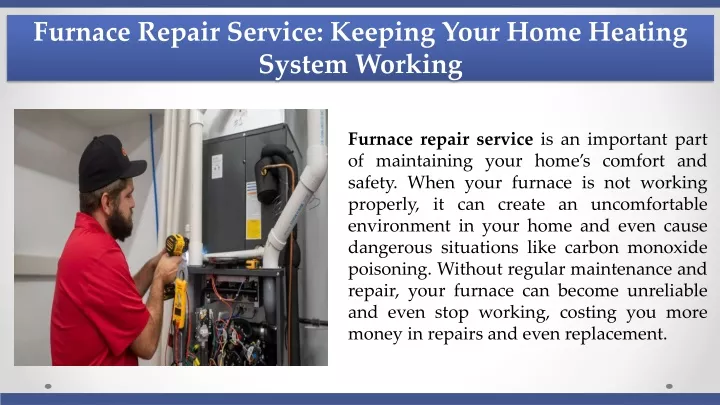 furnace repair service keeping your home heating