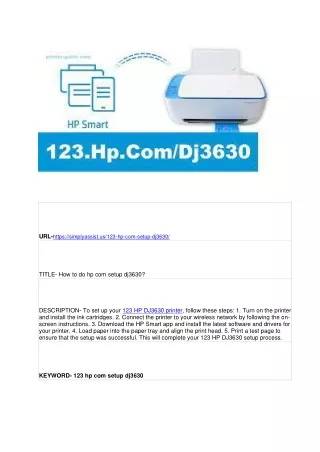 url https simplyassist us 123 hp com setup dj3630