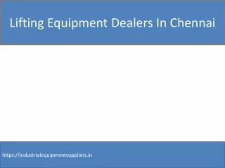 Welding Equipment Suppliers In Chennai