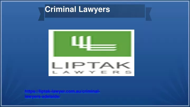 criminal lawyers