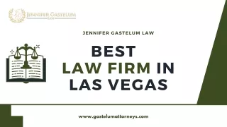 Best Law Firm in Las Vegas | Jennifer Gastelum Law