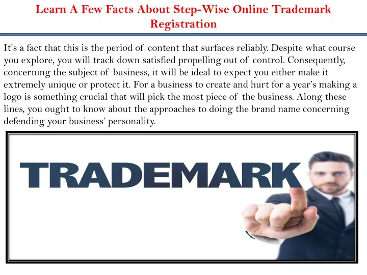 learn a few facts about step wise online
